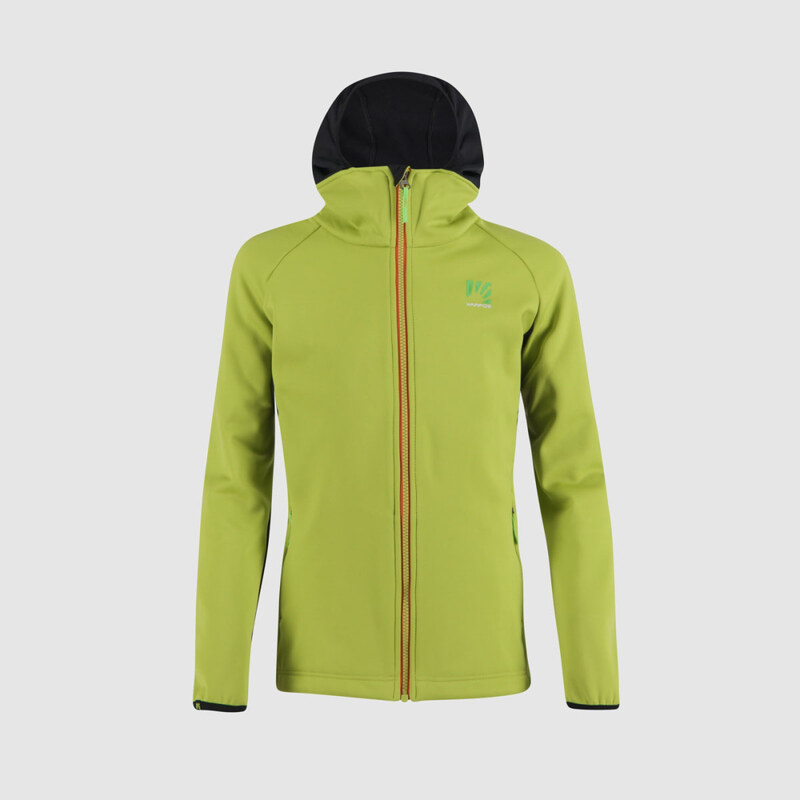 Karpos LAVAREDO KID WINTER outdoorová bunda, detská, zelená/čierna 58443152