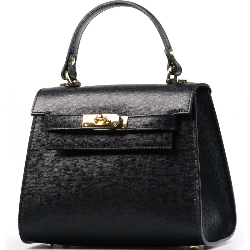 Blaire Kožená kabelka Rachel čierna 64988395