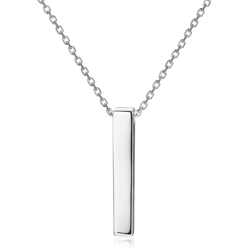 Olivie Strieborný náhrdelník HRANOLEK 8025 47034737