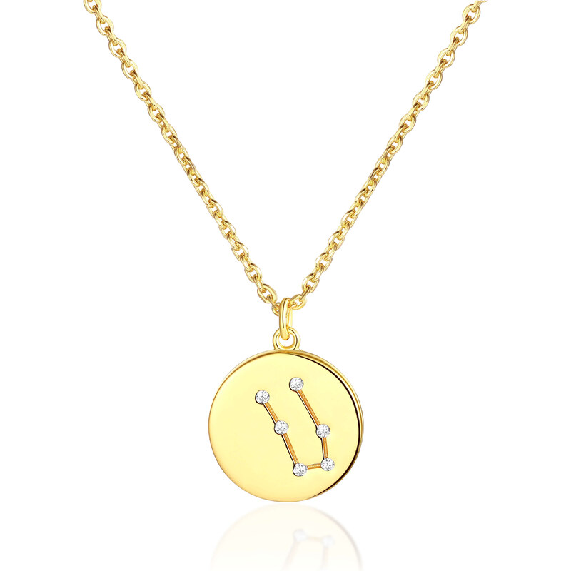 Olivie Strieborný náhrdelník BLÍŽENCI GOLD 8015 47034735