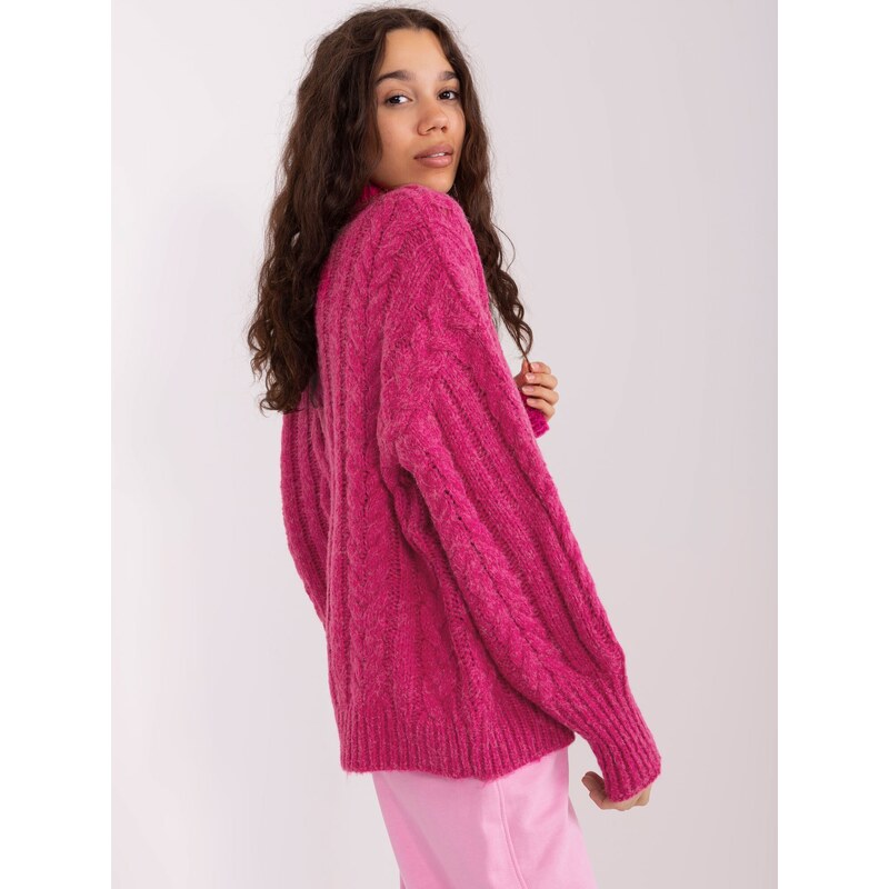 Wool Fashion Italia Sweater-AT-SW-2363-2.04P-Fuchsia 64666266