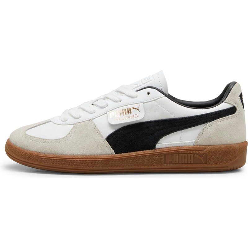 PUMA Nízke tenisky Palermo tmelová / zlatá / čierna / biela 53957286
