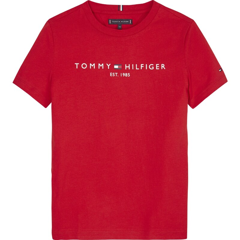 TOMMY HILFIGER Tričko námornícka modrá / červená / biela 24776076