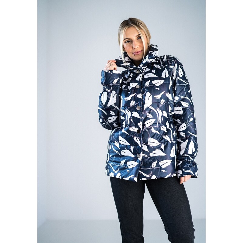 FIGL Tmavomodrá bunda so vzorom M933 Pattern 152 47338485