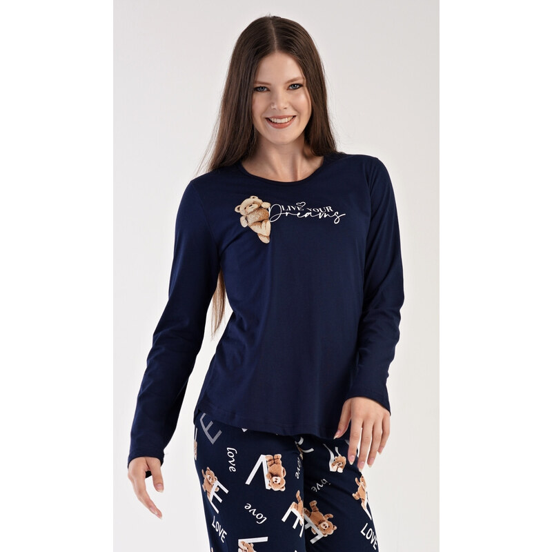 Vienetta Dámske pyžamo dlhé Méďa 54965336