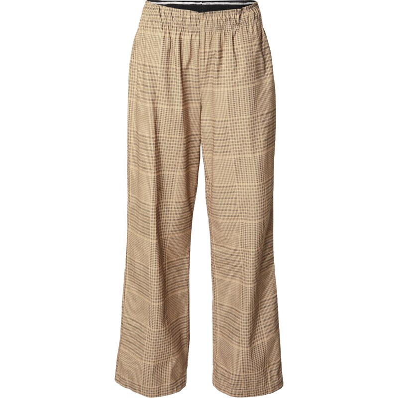 TOPSHOP Nohavice farba ťavej srsti / čierna 54632889