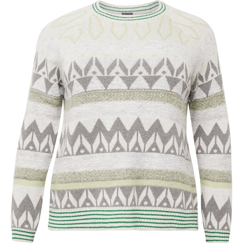 Persona by Marina Rinaldi Sveter AVOCADO sivá / zelená 51061703