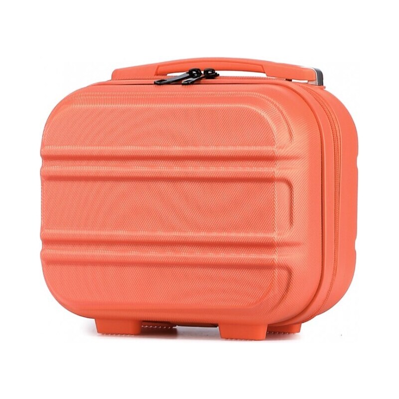 KONO Mini kufor - Ariel, príručný kozmetický, koral 46972675