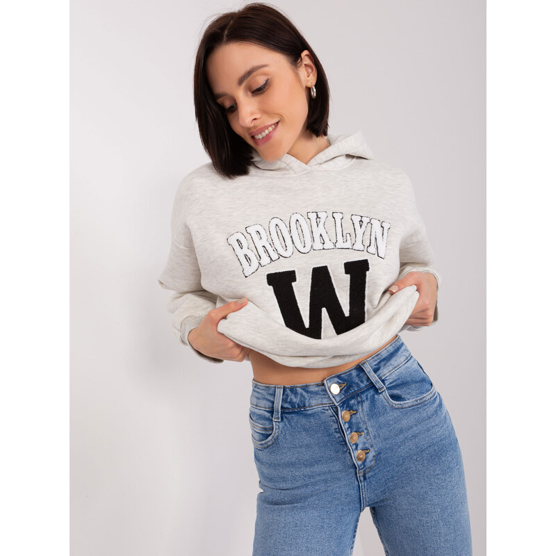 My Red Lips Sweatshirt-EM-BL-656-3.99P-light gray 64787259