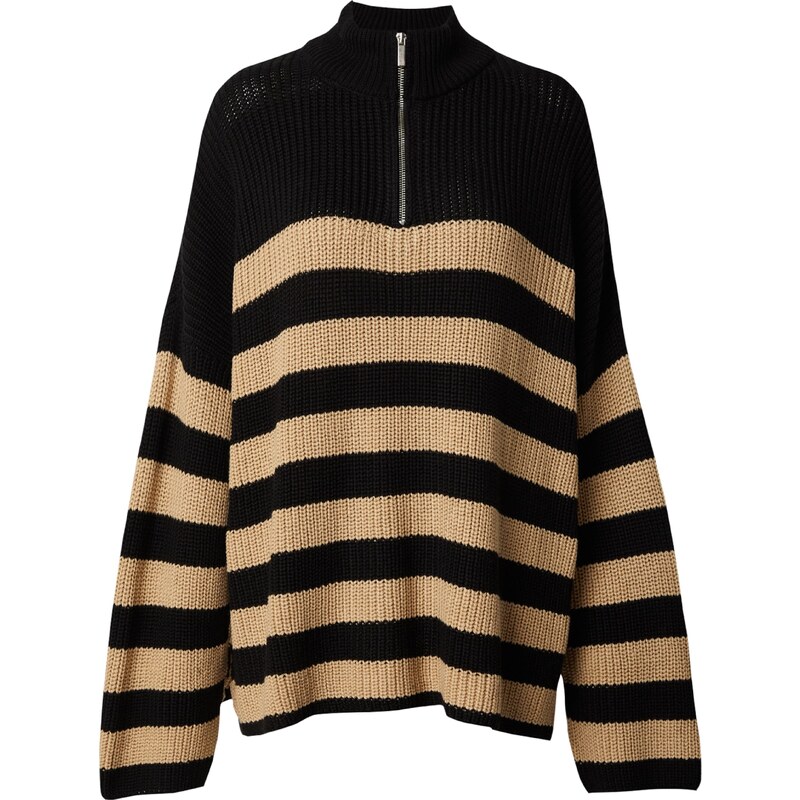 LeGer by Lena Gercke Sveter Emma farba ťavej srsti / čierna 60133873