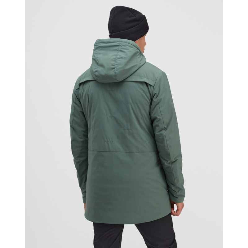 Pánsky kabát Silvini Monteso zelená/čierna