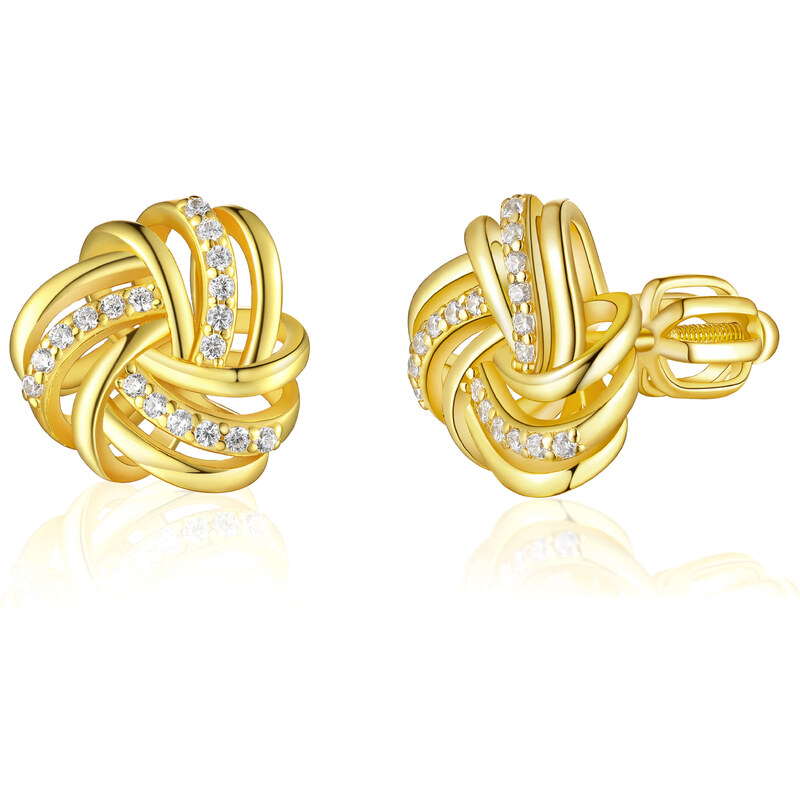 Olivie Strieborné náušnice UZOL GOLD 8031 47016256