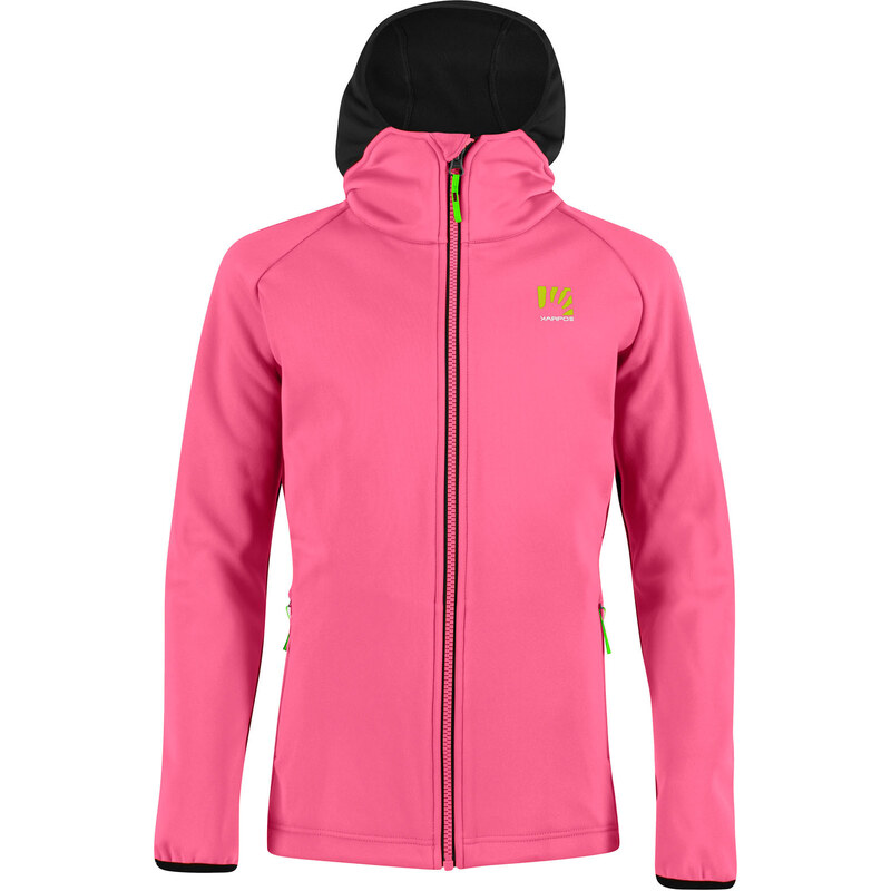 Karpos LAVAREDO KID WINTER outdoorová bunda, detská, pink/black 58443149