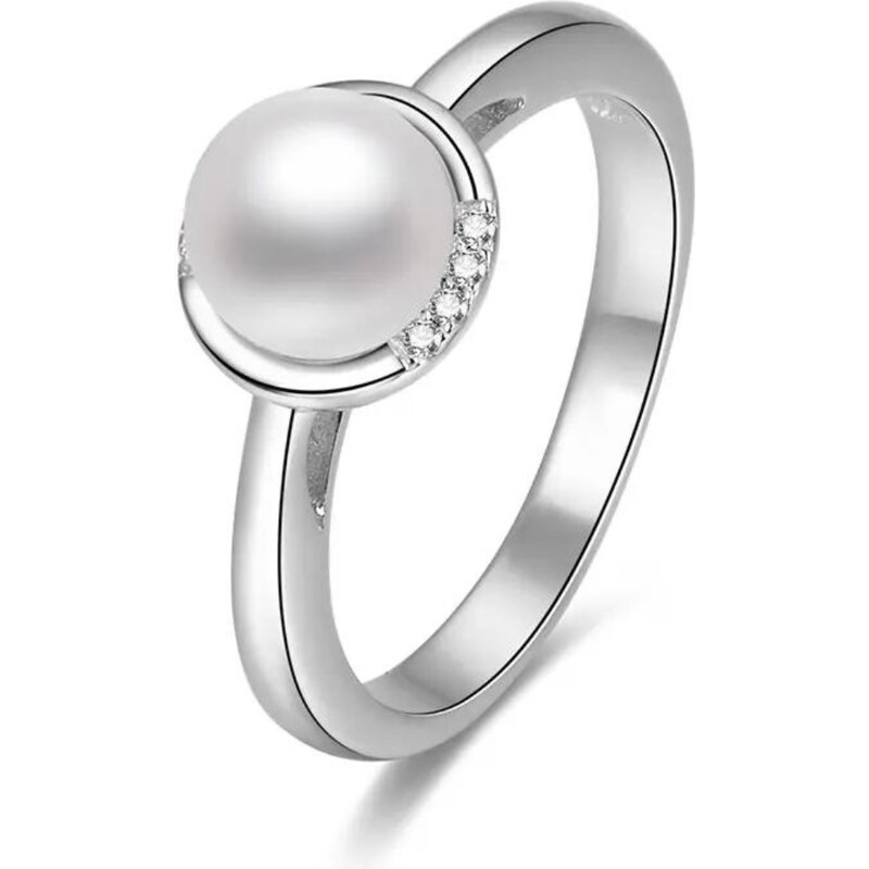 Olivie Strieborný prsteň PERLA 8042 47051123