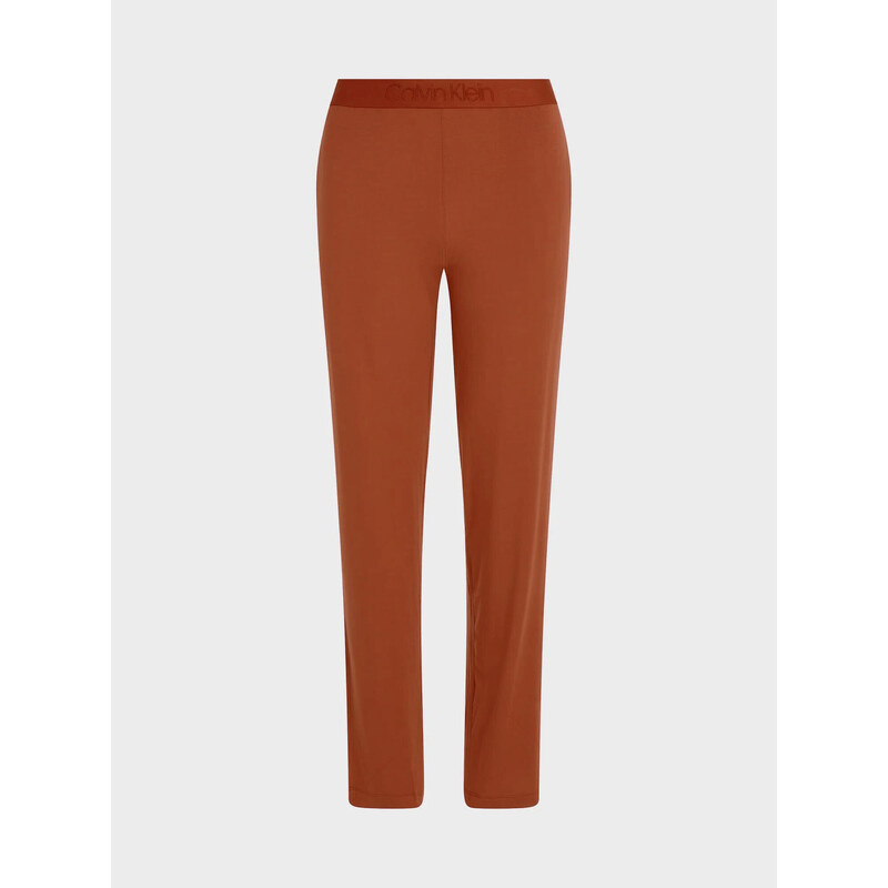 Dámske pyžamové nohavice SLEEP PANT 000QS7007E GCU karamelová - Calvin 49780788