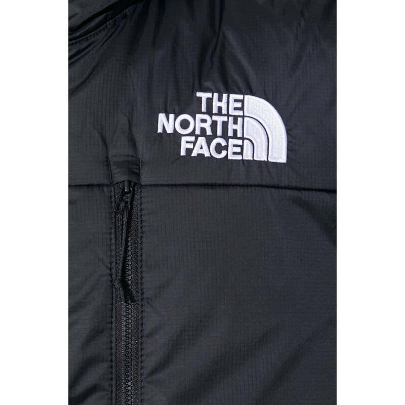 Bunda The North Face Himalayan Light Synthetic pánska, čierna farba, prechodná, NF0A7WZXJK31
