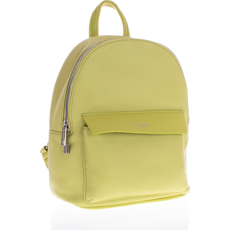 Dámsky batoh - David Jones, koženkový, zelený 47020688