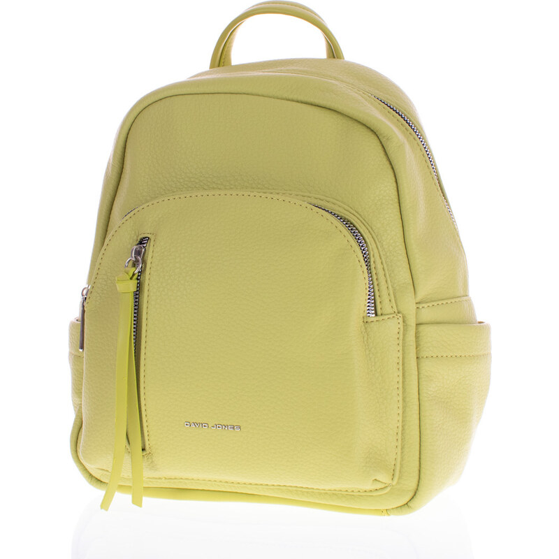 Batoh - David Jones, dámsky z koženky, zelený 47020693