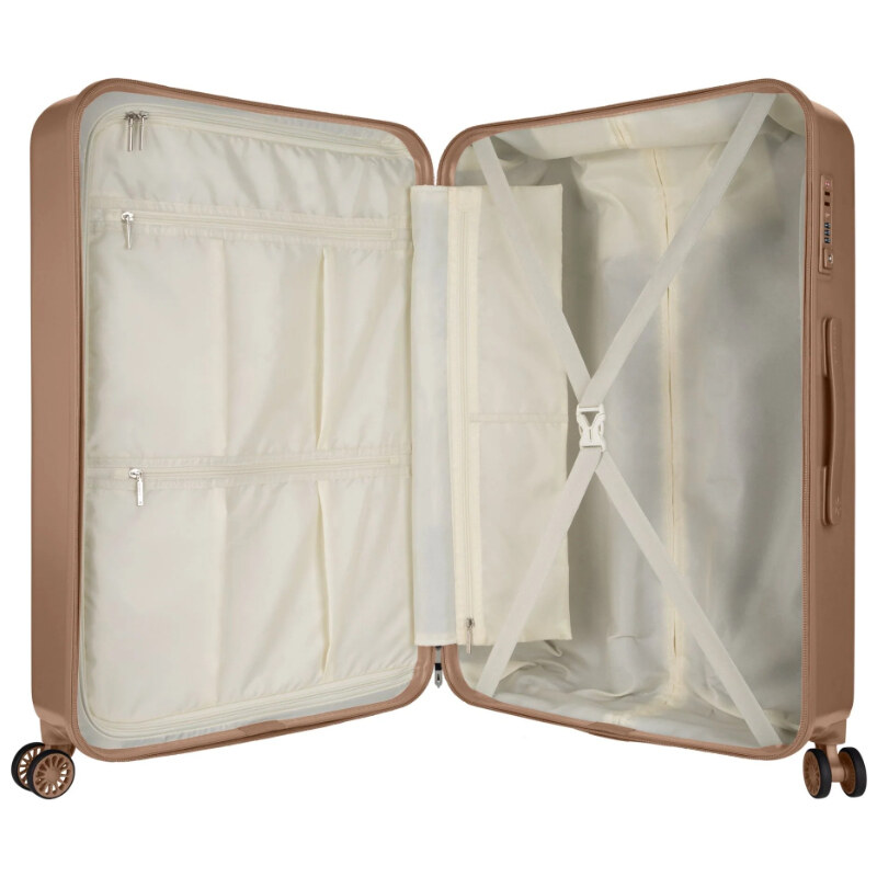 Sada cestovních kufrů SUITSUIT TR-6252/2 Blossom Mocha Mousse 81 l / 31 l