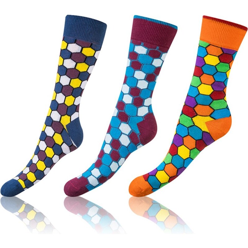 Ponožky Bellinda Crazy Socks BE491004-307 3-pack