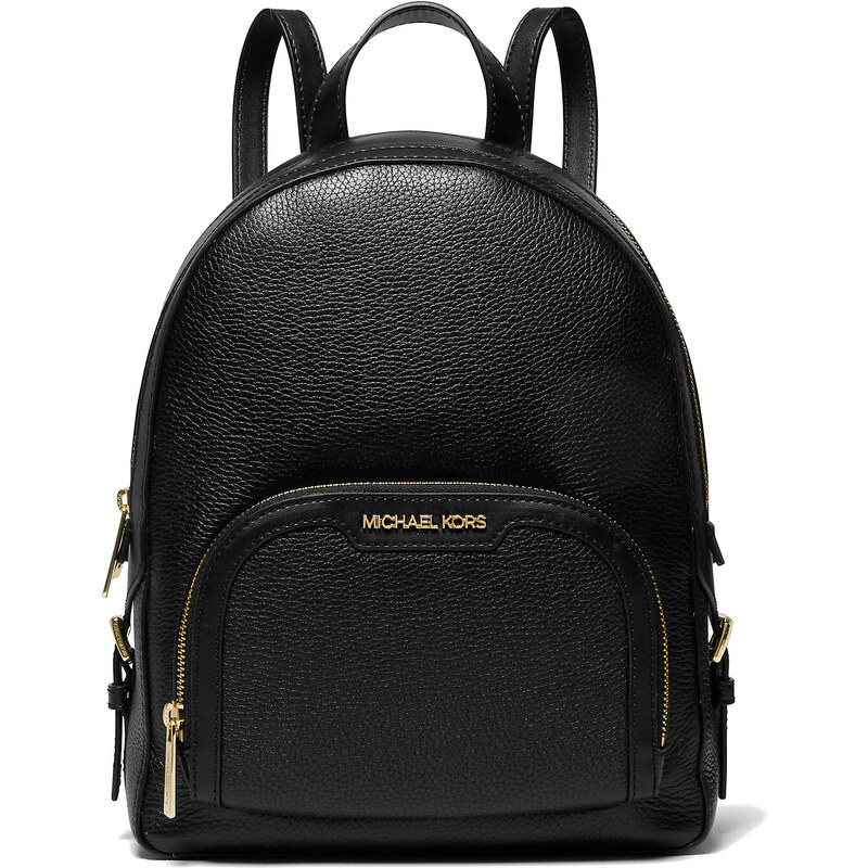 Michael Kors Jaycee Medium Pebbled Leather Backpack Black 47052273
