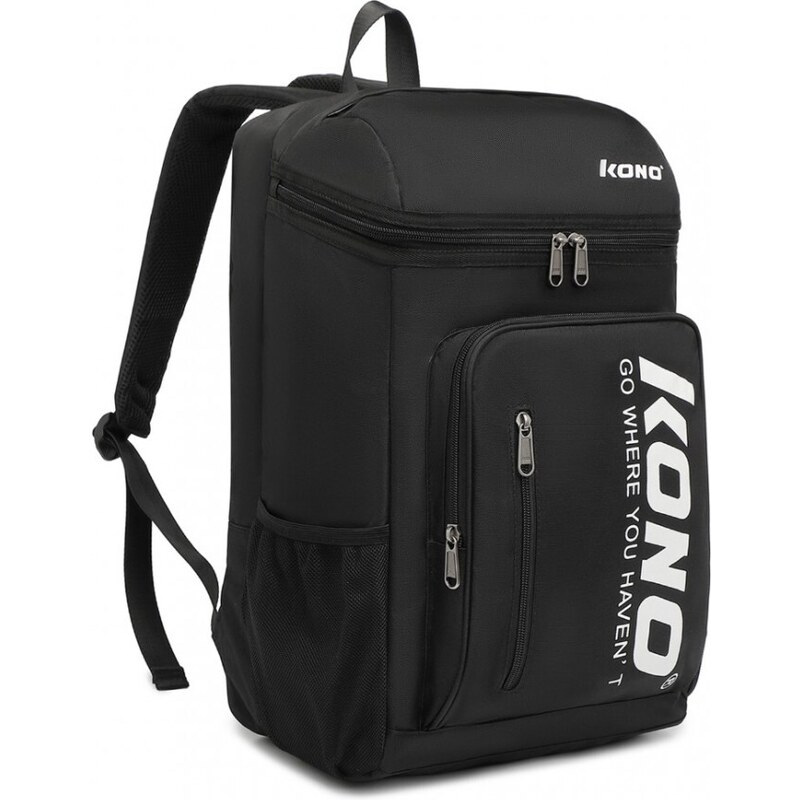 KONO Batoh - univerzálny športový s priehradkou na topánky, čierny 47035353