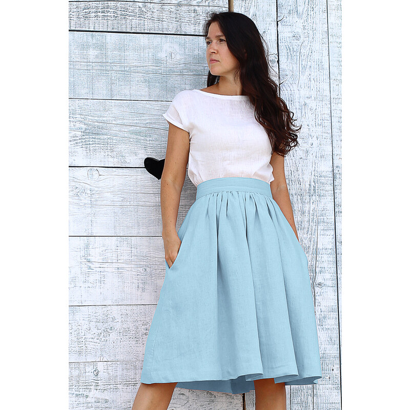 Autorská česká lanová sukňa Lotika Premium quality 47459732