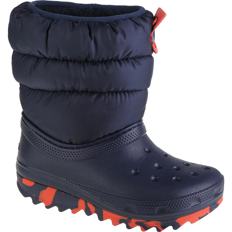 Tmavomodré snehule Crocs Classic Neo Puff Boot Kids 207684-410 47045414