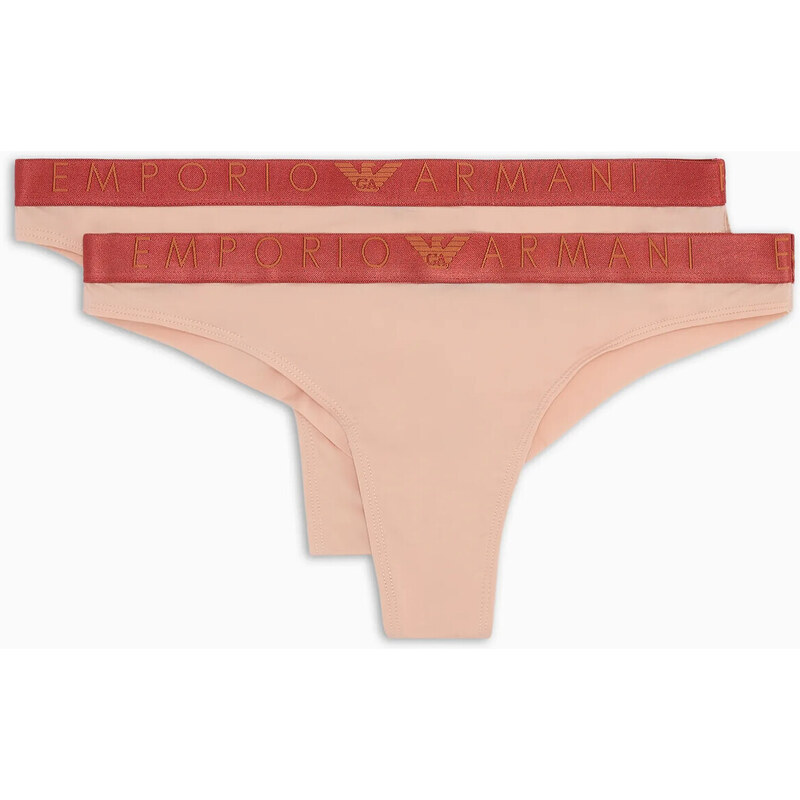 Dámske tangá 2PACK 163333 3F235 03050 nude - Emporio Armani 49778737