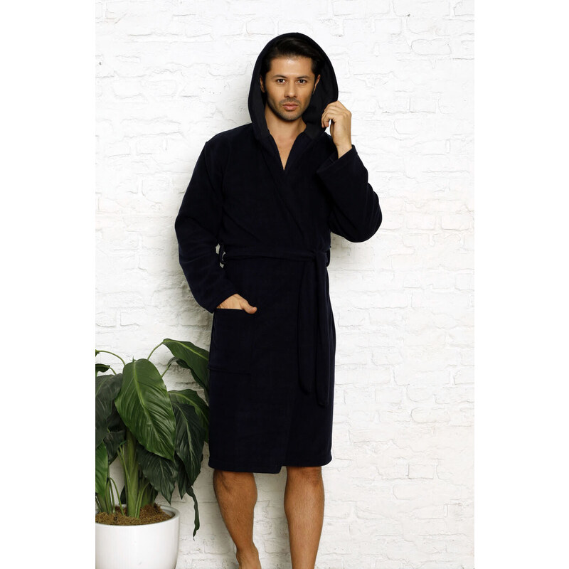 Cocoon Secret Pánsky župan 1011 tm. modrý - CoCoon 49780642