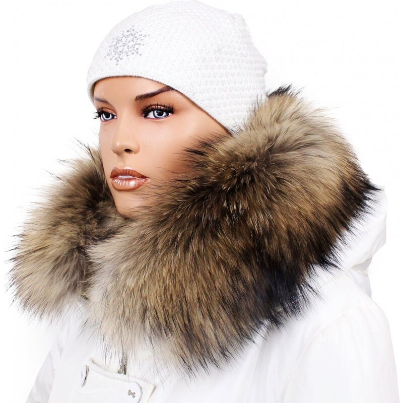 Sikora Kožušinový lem na kapucňu - golier medvedíkovec M 51/16 (65 cm) 47061225