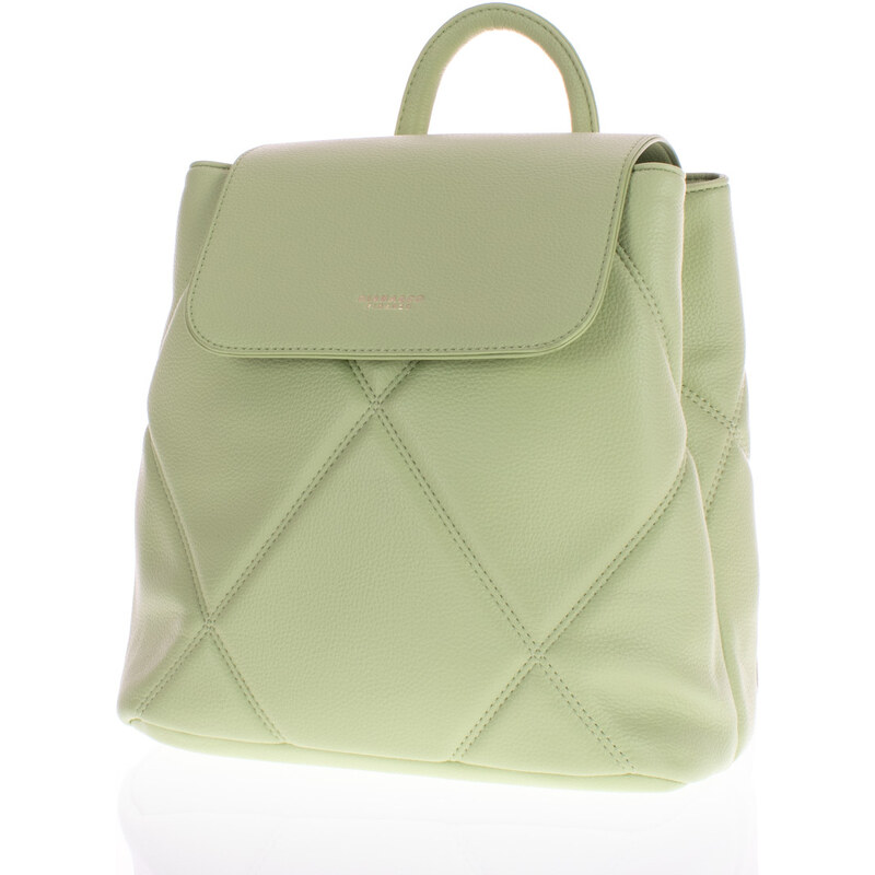 DIANA&CO Ruksak - prešívaný DianaCo z koženky, zelený 47061632