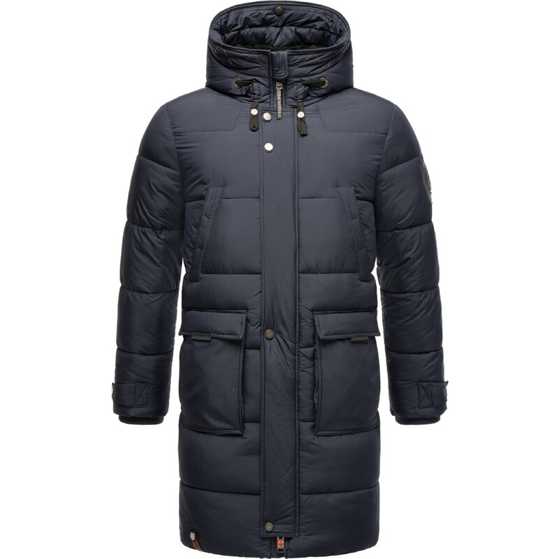 STONE HARBOUR Zimná parka Beviis námornícka modrá 54267009