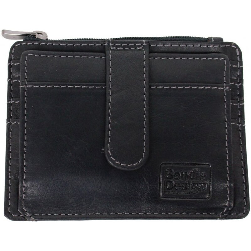 Sendi Design Pánska kožená peňaženka B-2731CC čierna 47079407