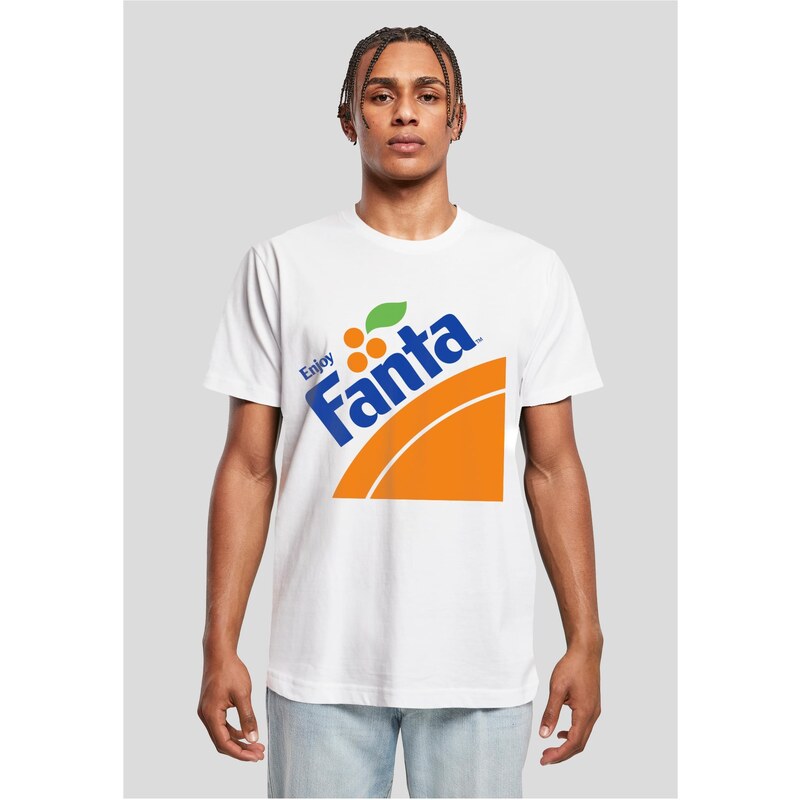 Merchcode Mens T-shirt with Fanta logo white 54177842