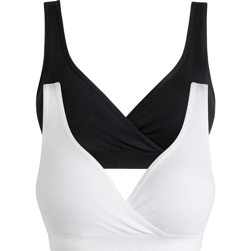 bonprix Materská podprsenka, bezšvíková z udržateľného materiálu (2 ks 47085949