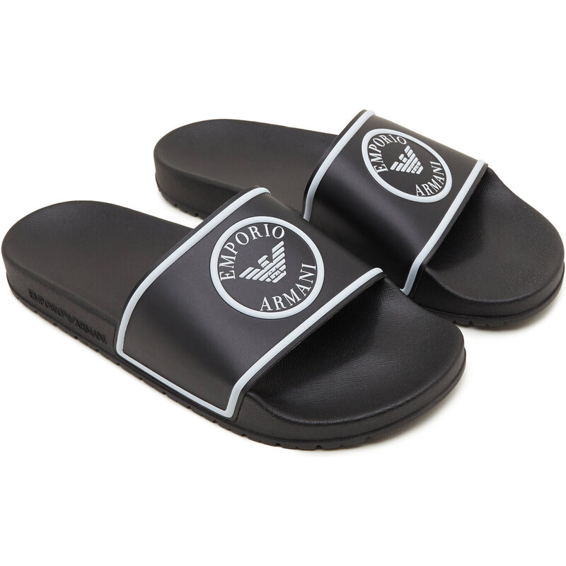 Pánske nazúvaky XJPM14 XN870 A120 čiernobiele - Emporio Armani 49778211