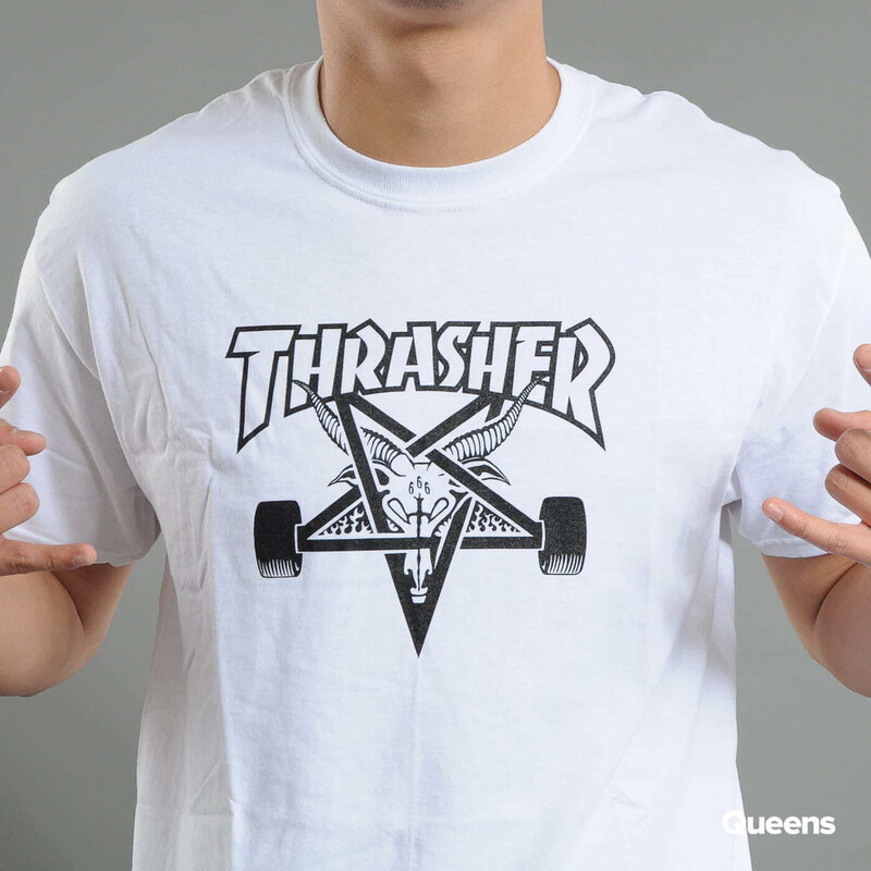Pánske tričko Thrasher Skategoat White
