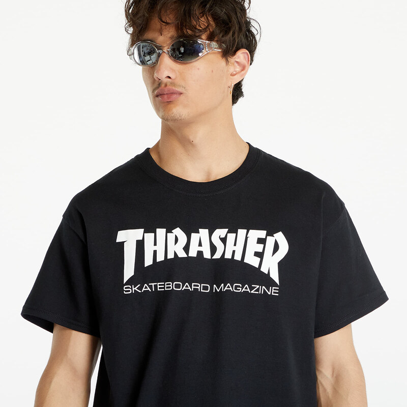 Pánske tričko Thrasher Skate Mag Black