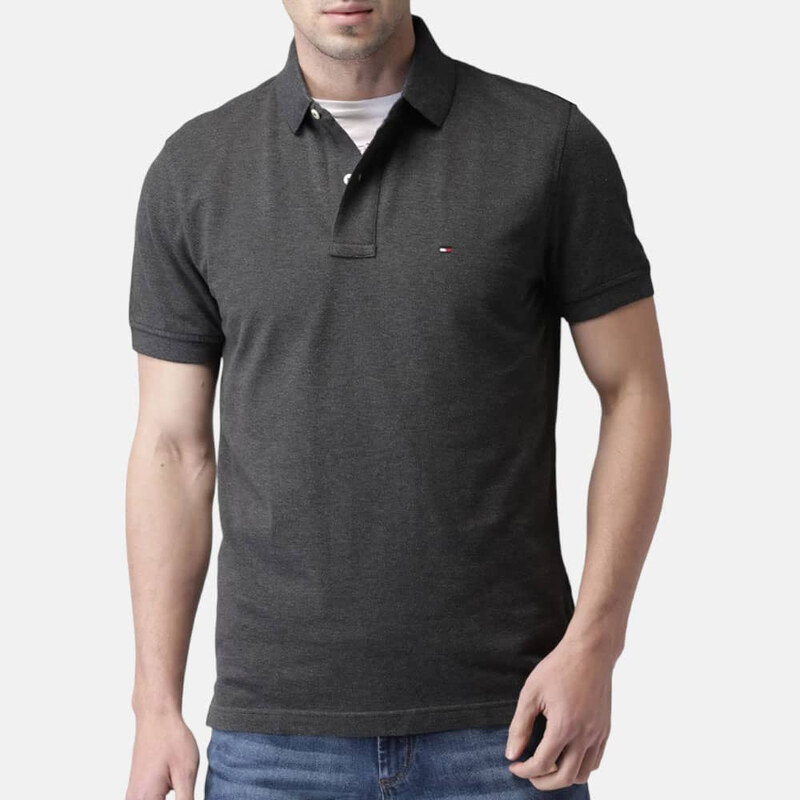 Pánské šedé polo triko Tommy Hilfiger 32323 44747652