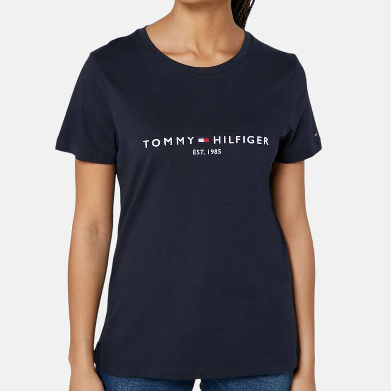 Dámské modré triko Tommy Hilfiger 55465
