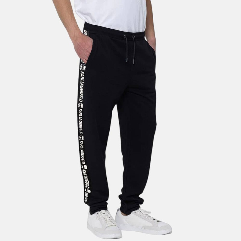 Pánské černé tepláky Karl Lagerfeld 55536 47120358