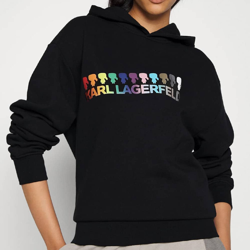 Dámská černá mikina Karl Lagerfeld Pride 55546 47120367