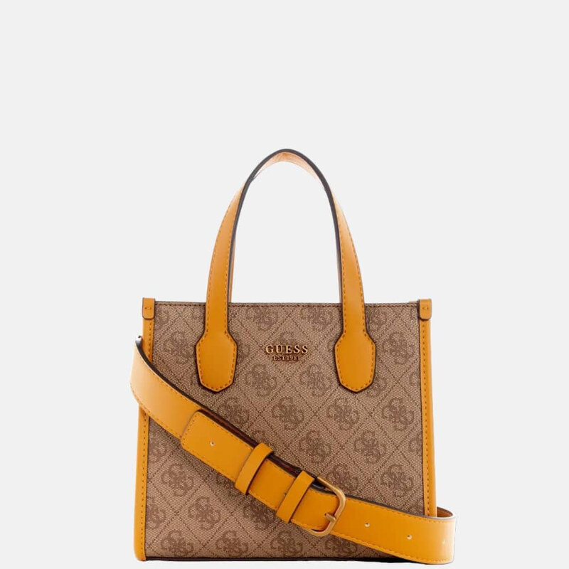 Béžová kabelka Guess Silvana 55576 47120396