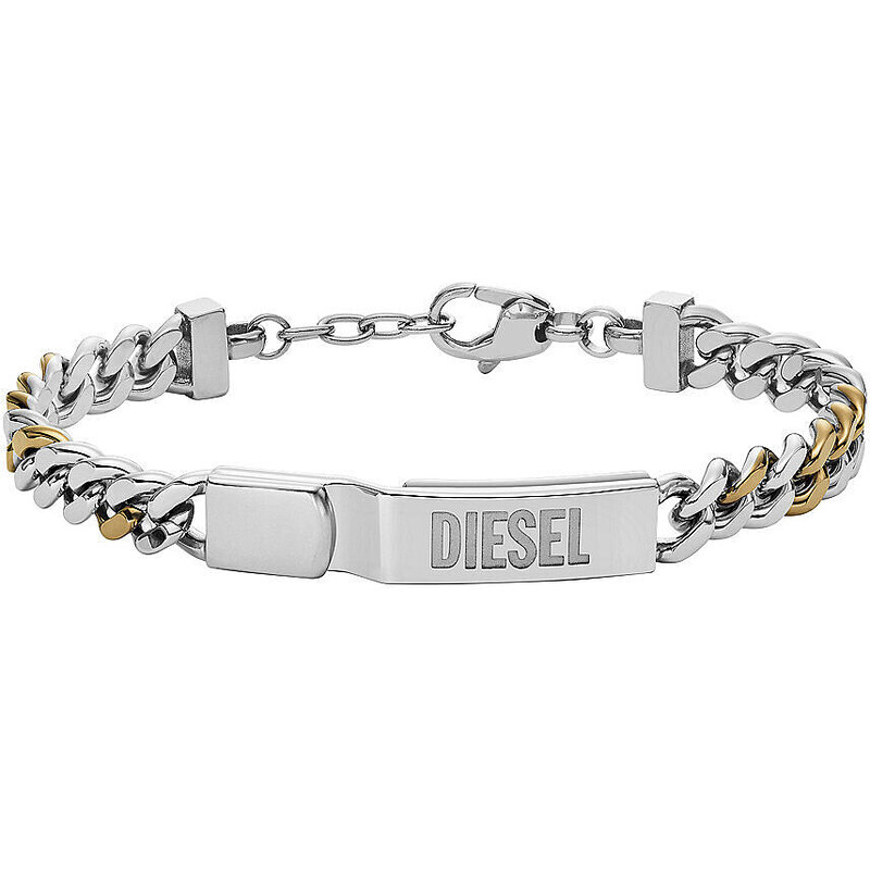 Diesel Pánsky oceľový bicolor náramok DX1457931 66596167