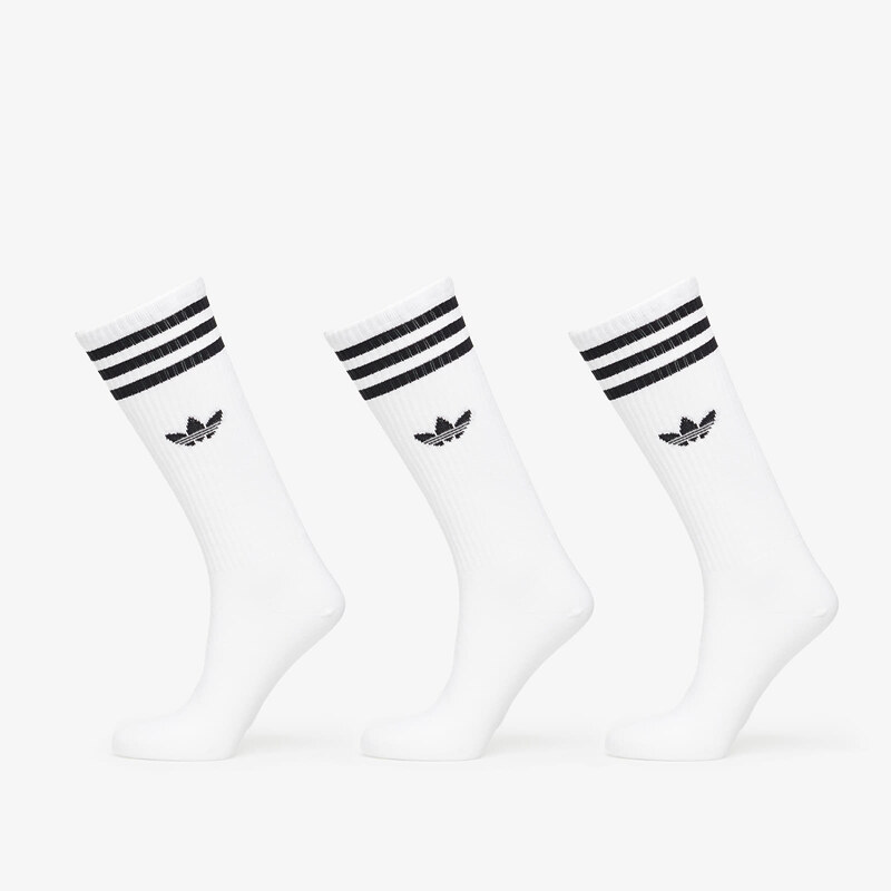 adidas Originals adidas High Solid Crew Sock 3-Pack White L 54988112