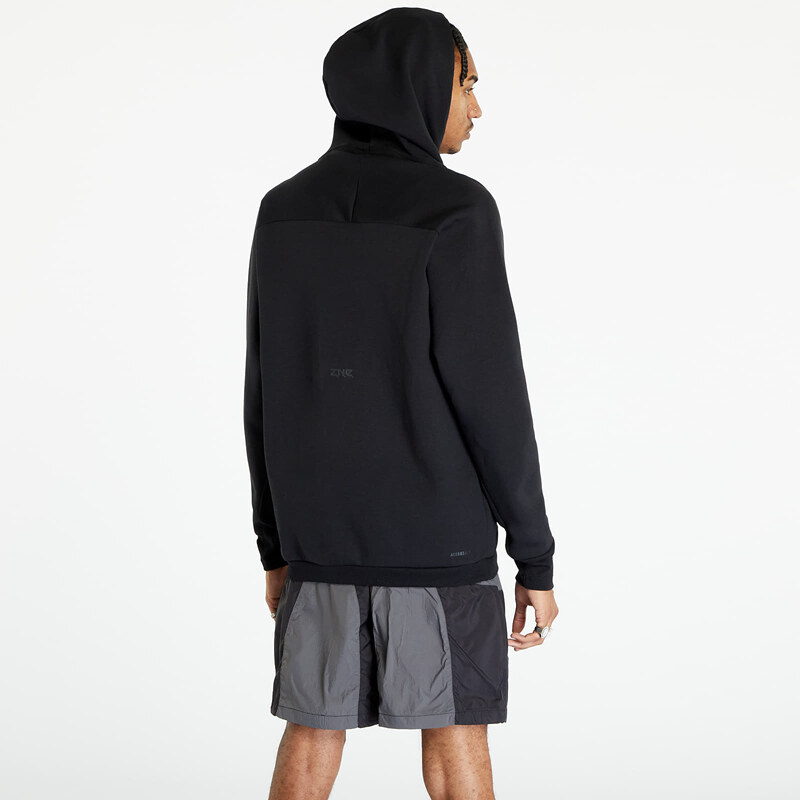 Pánska bunda adidas Performance Z.N.E. Premium Full-Zip Hooded Jacket Black