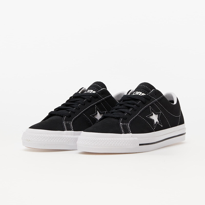 Converse Cons One Star Pro Suede Black/ Black/ White 56669903