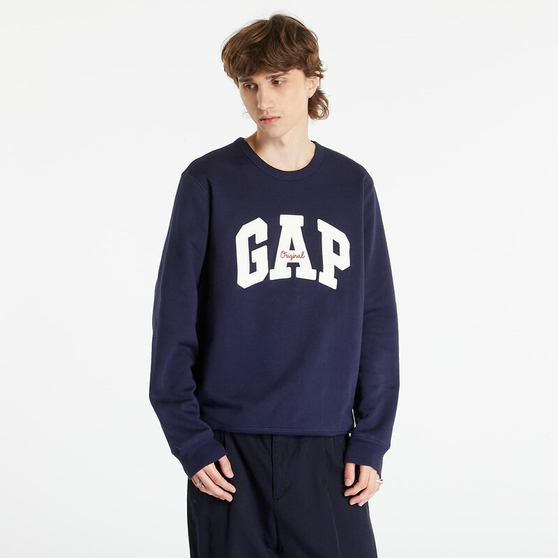 Mikina GAP Gap Original Arch Crew Tapestry Navy XL 54993403
