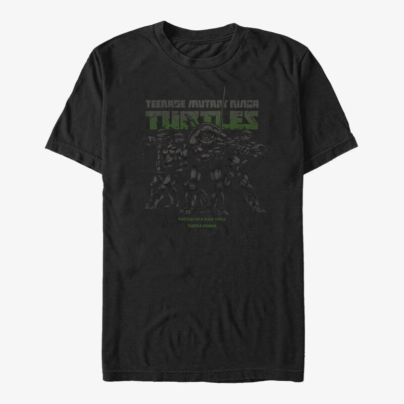 T-shirts Queens Nickelodeon Teenage Mutant Ninja Turtles - Classic